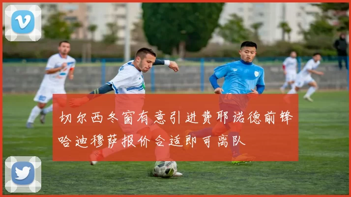 切尔西冬窗有意引进费耶诺德前锋哈迪穆萨报价合适即可离队